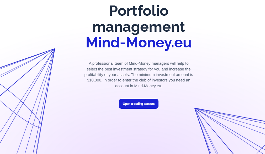 Mind-money.eu — европейская платформа для инвестиций и защиты капитала